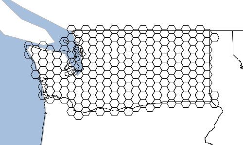 layer graticule hexagon intersecting