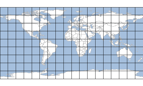 layer graticule square